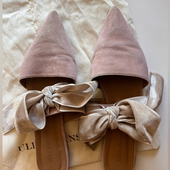 Ulla Johnson Lou Slide in Pink with Bow - Box and Dust Bag Included! - Picture 3 of 7